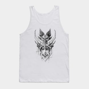 Owl Witch Tank Top